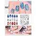 KADS 5Pcs Christmas Nail Stamping Plate - DIY Manicure Tool with Santa, Snowflake, Elk Designs - Buy Online on GoSupps.com