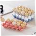 jojofuny 3pcs Boxes Egg Storage Box Plastic Pallets Egg Holder for Refrigerator Fridge Egg Organizer Split - Buy Online on GoSupps.com