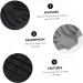 Ciieeo 8 Pcs Soap Drainer Anti-slip Soap Holder Household Soap Rack Silicone Soap Dish Soap Bar Holder for Shower Soap Dish for Shower Silicone Soap Holder Drain Silica Gel Decorate Black Greyx4pcs 12.2X10X2.2CMx4pcs - Buy Online on GoSupps.com