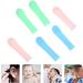 minkissy Ear Spoon Tips 15pcs Silicone Ear Wax Picker Cover Ear Wax Removal Sleeves Ear Spoon Protector Ear Scoops Sleeves Earwax Remover Accessory - Buy Online on GoSupps.com