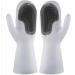 Dishwashing Products Household Waterproof Silicone Anti-hot Gloves Women's Kitchen Cleaning Bowl Laundry Durable Purple - Buy Online on GoSupps.com