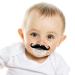 Yajimsa baby pacifier-perfect baby shower gift for little boys or girls silicone-baby pacifier design for children's teeth funny baby toy gift black C: curly beard