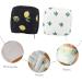 Buy Sewoart 2-Piece Women's Bandage Pack & Menstrual Cups | Portable Cosmetic Bag & Mini Organizer for Tampons & Pads - International Shipping Available - Buy Online on GoSupps.com