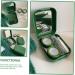 Buy Healvian Contact Lens Container | Portable Small Holder with Mirror | Travel-Friendly Lens Storage Case - Buy Online on GoSupps.com