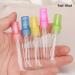 Portable 10ml Perfume Glass Bottle - Mini Refillable Cosmetic Spray for Travel | 5ml Random Color - Buy Online on GoSupps.com