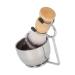 Premium Sustainable Shaving Brush Set | Firm & Robust Male Facial Care Kit for Home & Salon - Buy Online on GoSupps.com