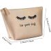 Buy Generic MU7Q Gold Makeup Bag - Acrylic 20x8x14 cm | Stylish & Durable | International Shipping Available - Buy Online on GoSupps.com