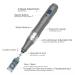 Dr. pen M8 Professional Wireless Pro kit w/ 6 pcs tips - 4Pcs 16 and 2Pcs 36 - Buy Online on GoSupps.com