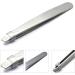 Professional Stainless Steel Tweezers for Eyebrow Plucking - Precision Hair Removal Tool Easy to Use Strong Grip - Buy Online on GoSupps.com