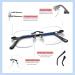 Buy Progressive Multifocus Rimless Photochromic Reading Glasses | Anti-Blue Light Multifocal Readers | Clear 2.0x - International Shipping Available - Buy Online on GoSupps.com