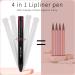 Arqumi Lip Liner - 4-in-1 High Pigmented Retractable Pencil | Smudge Proof Smooth Color | International Shipping - Buy Online on GoSupps.com