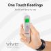 Vive Forehead Thermometer - Touchless Infrared Temporal No Touch Termometro for Adults and Kids - Non-Contact Fever Indicator - Instant Read - Buy Online on GoSupps.com