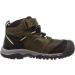 KEEN Big Kid Ridge Flex Mid Waterproof Hiking Boots, Size 6, Dark Olive/Dusky Citron - Buy Online on GoSupps.com