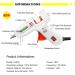 GoGoPanda 40W Electric Hot Melt Glue Gun Set | Professional DIY Crafts Repair Tool | 110V | Color Glue Stick4 Included - Buy Online on GoSupps.com