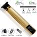 Premium Gold Hair Clippers for Men - Rechargeable T-Shaped Trimmer for Bald Cuts & Contouring | Cordless Design - Buy Online on GoSupps.com