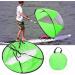 AMONIDA PVC 108cm Downwind Wind Paddle Sailboat Wind Sail for Kayak Canoe Boat-Green - Buy Online on GoSupps.com