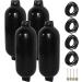 Marine Dock Bumpers Black Impact Resistant Boat Bumpers with 2m Ropes for Yachts - Buy Online on GoSupps.com