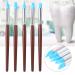 5pcs Silicone Pen Tooth Adhesive Tools - Carving & Molding Whitening Pens for Teeth International Shipping - Buy Online on GoSupps.com