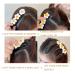 SENNI Crystal Stone Braided Hair Clips Set - 7PCS Sparkling Duckbill Hairpins with Flowers for Women and Girls (Style 3) - Buy Online on GoSupps.com