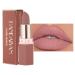 Matte Lipstick Long Lasting Non Stick Cup Velvet Lipstick Lip Gloss Waterproof Lipstick Professional Lipstick Cosmetics Make Up Gifts Full-Coverage Lip Color Lipsticks for Women (Nude 3)