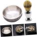 Fomiyes 2-St Key Bowl Shaving Set for Men | Rustproof Steel Grooming Tool & Shaving Brush - Buy Online on GoSupps.com