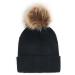 Shop Black Fleece Winter Hat for Toddlers (2-6 Years) | Warm Soft & Cozy Thermo Neck Warmer & Ear Protector - Buy Online on GoSupps.com