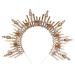 Goddess Headband Goddess Crown Headpiece Lolita Crown Headpiece Halo Headband Tiaras Spike Crown Headpiece Goddess Crowns for Women