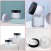 Tuakimce 10-Pack 20ml White Matte Glass Cream Can - Refillable Cosmetic Containers with Lid & Liner for Creams Lotions & Essential Oils - Buy Online on GoSupps.com