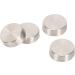 Uinfhyknd 16 mm Stainless Steel Mirror Nail Screw Cap (8 Pieces) - Buy Online on GoSupps.com
