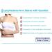Lymphedema Arm Sleeve with Gauntlet - Graduated Compression 20-30 mmHg for Arm Support & Blood Circulation - Taiwan Excellence - Beige Small - 1 PC - International Shipping Available - Buy Online on GoSupps.com