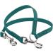 BioThane Coupling Leash for Two Dogs - 0.3m Petrol/Teal Selectable Width | Durable & Lightweight - Buy Online on GoSupps.com