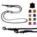 Dog liner Small dogs / large dogs black hooks 2m / 2.40m / 2.80m / 3.50m / 5m Double linen adjustable (2.80m x 12mm black) 2.80m x 12mm black