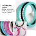 Operitacx 5pcs Silicone Bracelet Set - Men's and Women's Rubber Wristbands - Buy Online on GoSupps.com