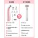 NEWDERMO 2-in-1 Microdermabrasion Machine for Facial - USB Rechargeable Diamond Device - Home Facial Treatment (Pink) - Buy Online on GoSupps.com