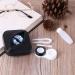 Horror Eye Contact Lens Case Portable Contact Lens Box Kit with Mirror with Make Up Mirror Women Companion Box Travel Kit Box 05 - Buy Online on GoSupps.com