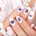 Cute Santa Stitch Nail Stickers - Kawaii Cartoon Decals for Women, Girls, Kids (75+ Decals) - Buy Online on GoSupps.com