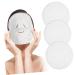 3pi ces Serviette-masque Visage Chaude Lot pour Vaporisateur avec Ouvertures Yeux et Nez Sangles Ajustables pour Soin Beaut
