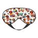 Double-Sided Eye Mask Eye Sleep Shade Cover Colorful-Dachshunds-in-Sweaters Unisex Night Sleeping Mask