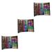 Angoily 3pcs 120 Eyeshadow Glitter Palette Glitter Eye Shadow Eye Shadow Palettes Matte Powder Eye Shadow 1 count (Pack of 1) As Shownx3pcs