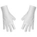 Vipomkowa Nail Machine Special Gloves For Nail Salon Baking Lamp Heat Insulation Sun Breathable Nail Leakage Gloves Nail Stand Holder A Grey