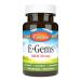 Carlson - E-Gems 800 IU (536 mg) Natural-Source Vitamin E Optimal Wellness 50 Soft Gels 1 Count (Pack of 50)