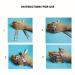 Stroke Resting Hand Splint Finger Splint For Train Finger Orthotic Point Stroke Rehabilitation Equipment Medical Hand Wrist Training Orthosis Device Brace Support (left hand yellow) left hand yellow - Buy Online on GoSupps.com