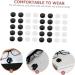 Osaladi Schnapps Glasses - 24 Pairs Slide-Resistant Cover Sunglasses Holder & Accessories | Mini Vitroleros for Glasses Leg Coverage | Durable Silicone Frames - Buy Online on GoSupps.com