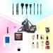 Buy Waterproof Cosmetics Bag - Adjustable Divider Makeup Organizer for Travel | Lottery Travel Makeup Bag (L-Black) - Buy Online on GoSupps.com