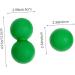 Healeeved Fascia Ball Massage Set - 3 Planar Fasciitis & Muscle Relaxation Massage Balls for Foot Shoulder & Neck | TPE Roller Device for Improved Wellness - Buy Online on GoSupps.com