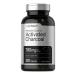 Charcoal Pills 780mg | 320 Capsules | Activated Charcoal from Coconut Shells | Non-GMO and Gluten Free Pills | by Horbaach