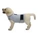Cattamao Comfort Dog Annex fear relief fear of dogs soothing vest for thunderstorms travel July 4 fireworks visits to the veterinarian separation fear relief for dogs (S light gray) Small (Pack of 1) light gray