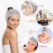 KinHwa 3 Pack Spa Facial Headband Makeup Hair Band Women Skincare Adjustable Microfibre Headband for Washing Face Sports Yoga Lightgray Lightgray 3 Count (Pack of 1) - Buy Online on GoSupps.com