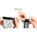 3pcs Black Ponytail Lace Hair Nets - Perfect for Making Ponytail Hair Extensions - Buy Online on GoSupps.com
