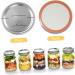 POPETPOP 60 Pcs Mason Jar Lids Tinplate Disc for Jars Disc Lids Canning Supplies Discs Mason Jar Discs Flip Cap Lids Mason Jar Sealed Tool Replacement Lids Tinplate Lids Cover Split Silverx2pcs 7X7X0.2CMx2pcs - Buy Online on GoSupps.com